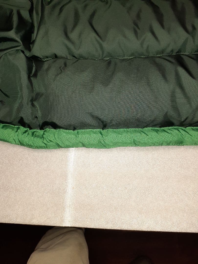 パタゴニア ダウンジャケット カラー グリーン キッズXL レディースS～M