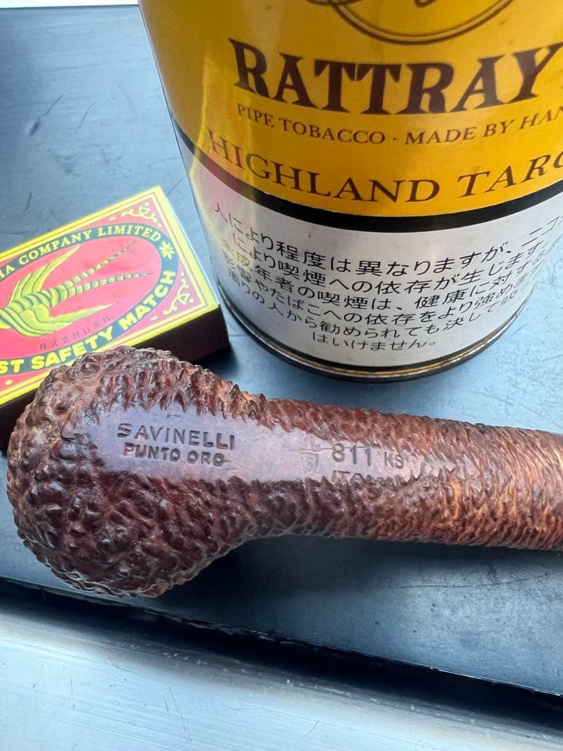 希少ビンテージ　サビネリ　コーラル　ダンヒルマーク