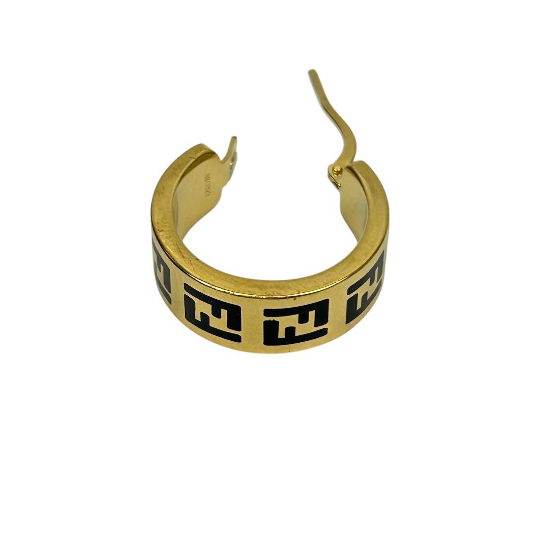 FENDI フォーエバー ピアス ゴールド 片耳 FFロゴ
