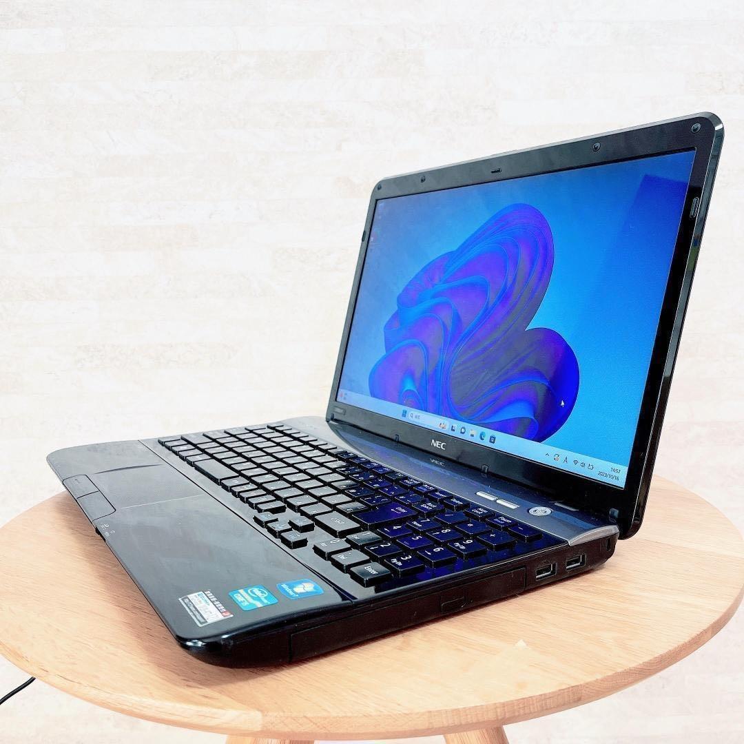 ★高スペックPC★NEC 高速起動 爆速SSD500GB オススメ品 Win11