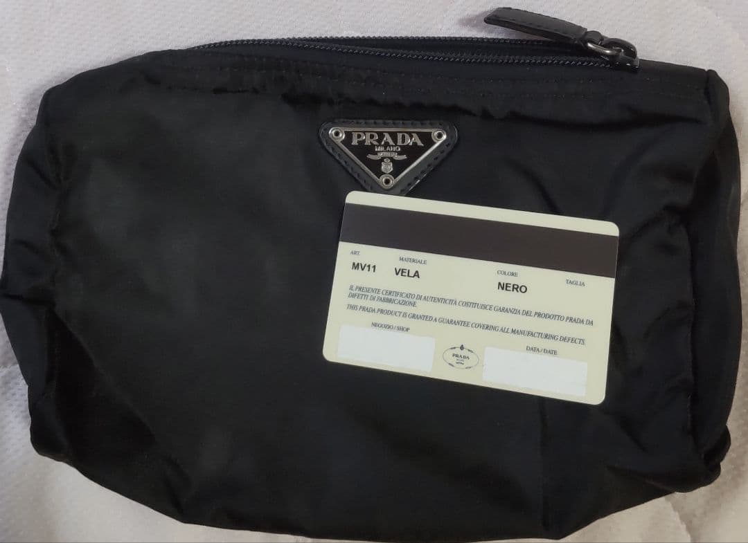 2*꒱様 PRADA Vela プラダ ポーチ