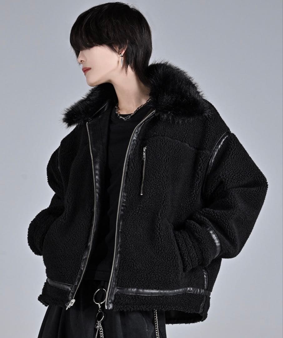 ADRER　The B-3 Reversible Fur Blouson
