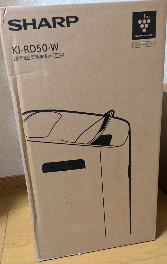 SHARP 加湿空気清浄機　 KI-RD50-W プラズマクラスター