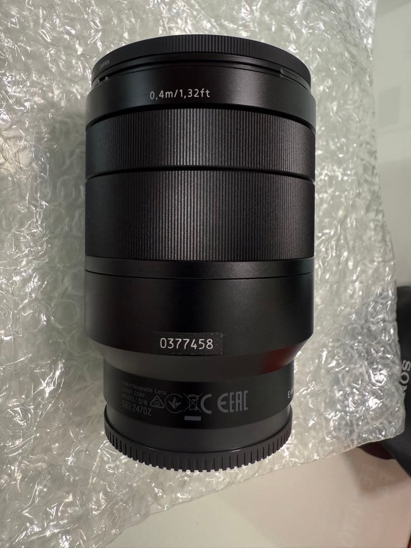新品同様　SONY SEL2470Z FE 24-70mm F4 ズームレンズ