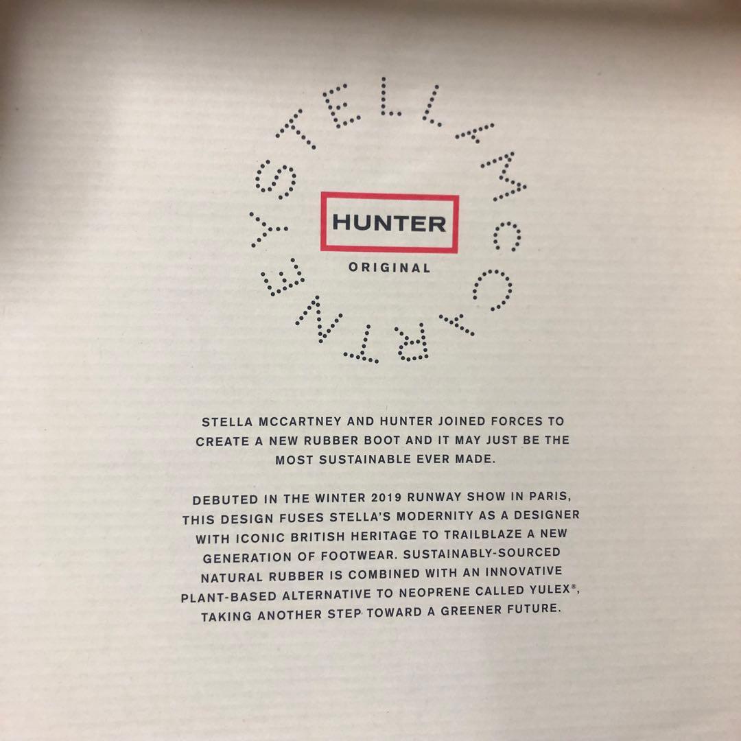 新品！ハンター&ステラマッカートニー　レインブーツ