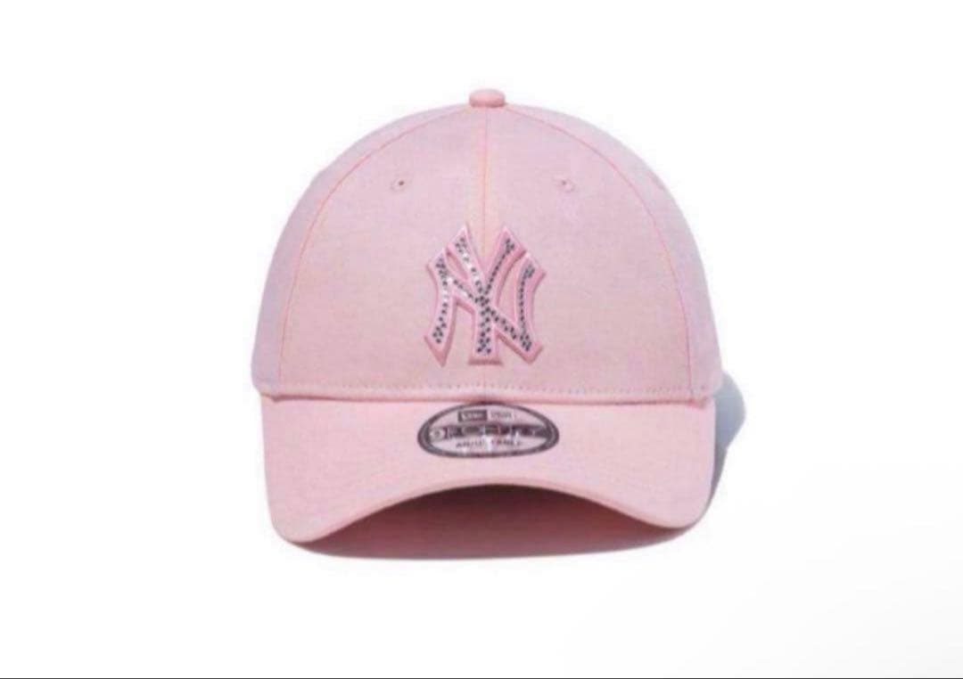 9FORTY Rhinestone ニューヨーク・ヤンキース ピンクレ