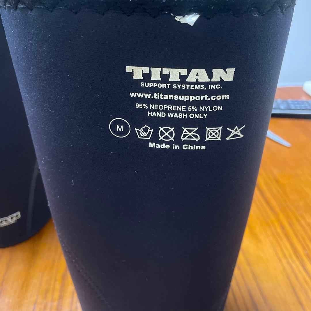 TKS Titan Knee Sleeve Mサイズ 収納袋付き
