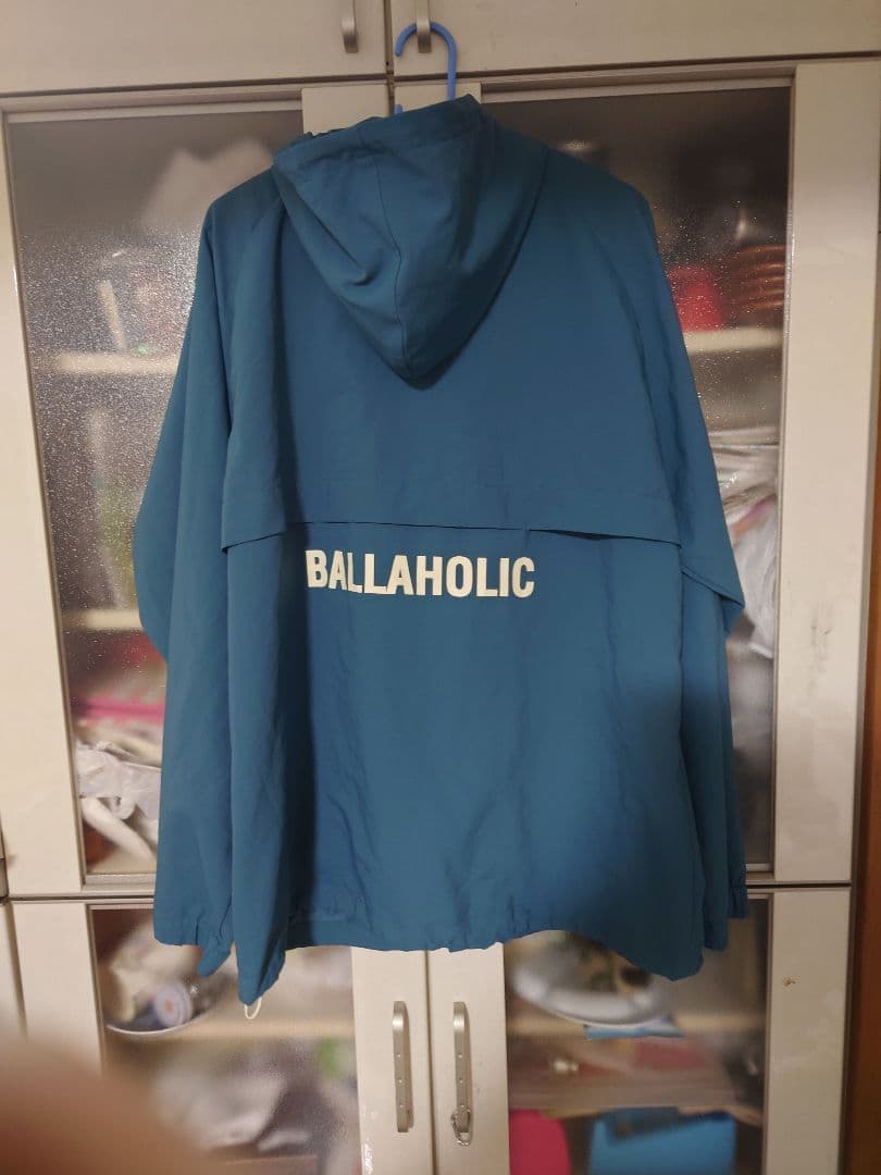BALLAHOLIC フード付きジャケット 青