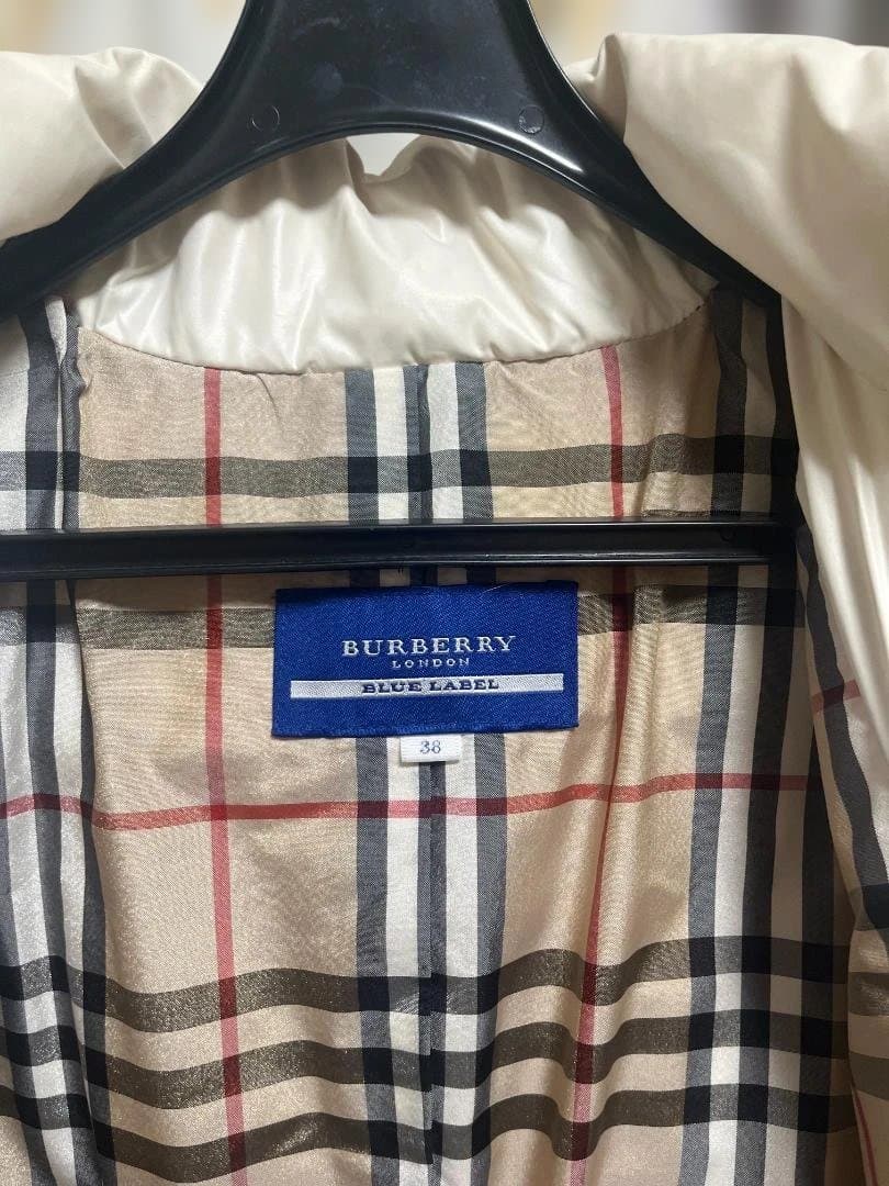 ミエル BURBERRY ブルーレーベル ダウンジャケット