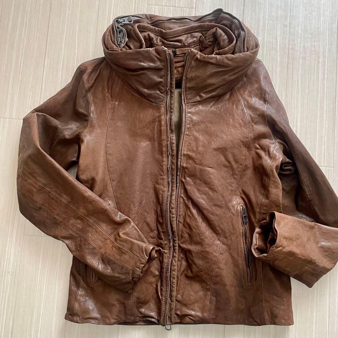 ゴア ビッグフードゴートレザージャケット Mサイズ