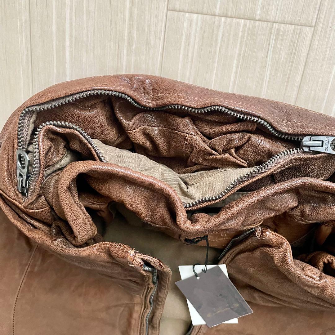 ゴア ビッグフードゴートレザージャケット Mサイズ