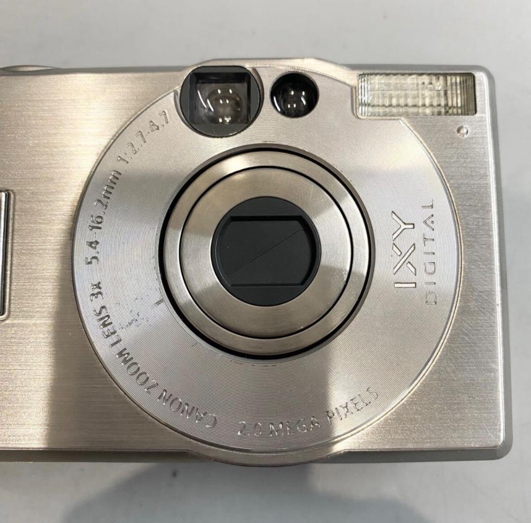 動作未確認品 Canon IXY DIGITAL 30F シルバー