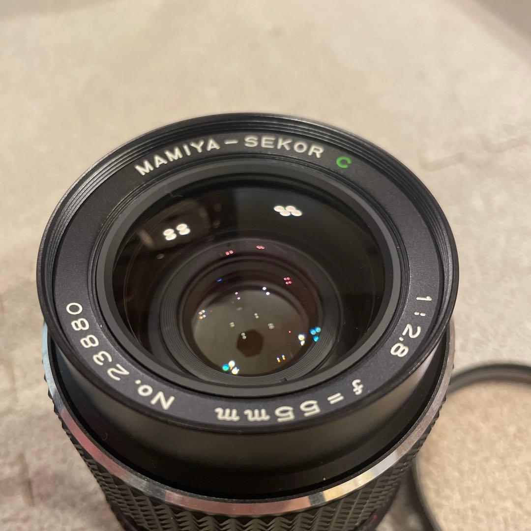 マミヤMamiya 645 1000S 中判フィルムカメラ　ケース　レンズセット