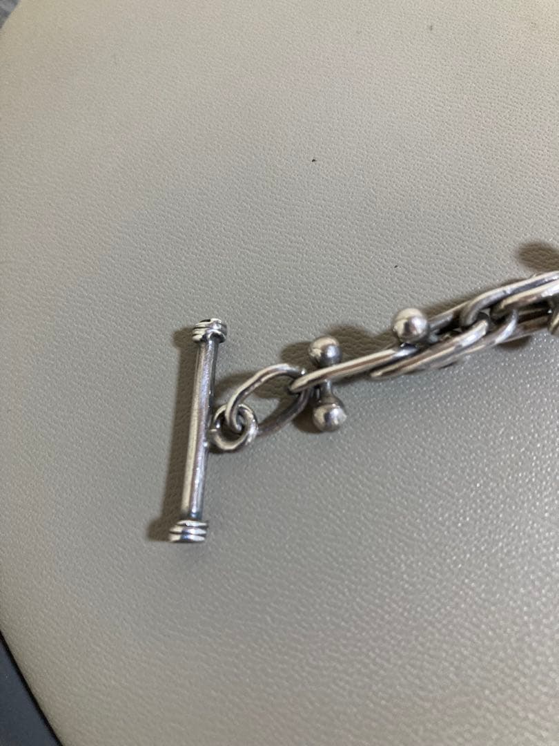 メキシカンジュエリー DNAブレスレット ガリトラップ型 シルバー925