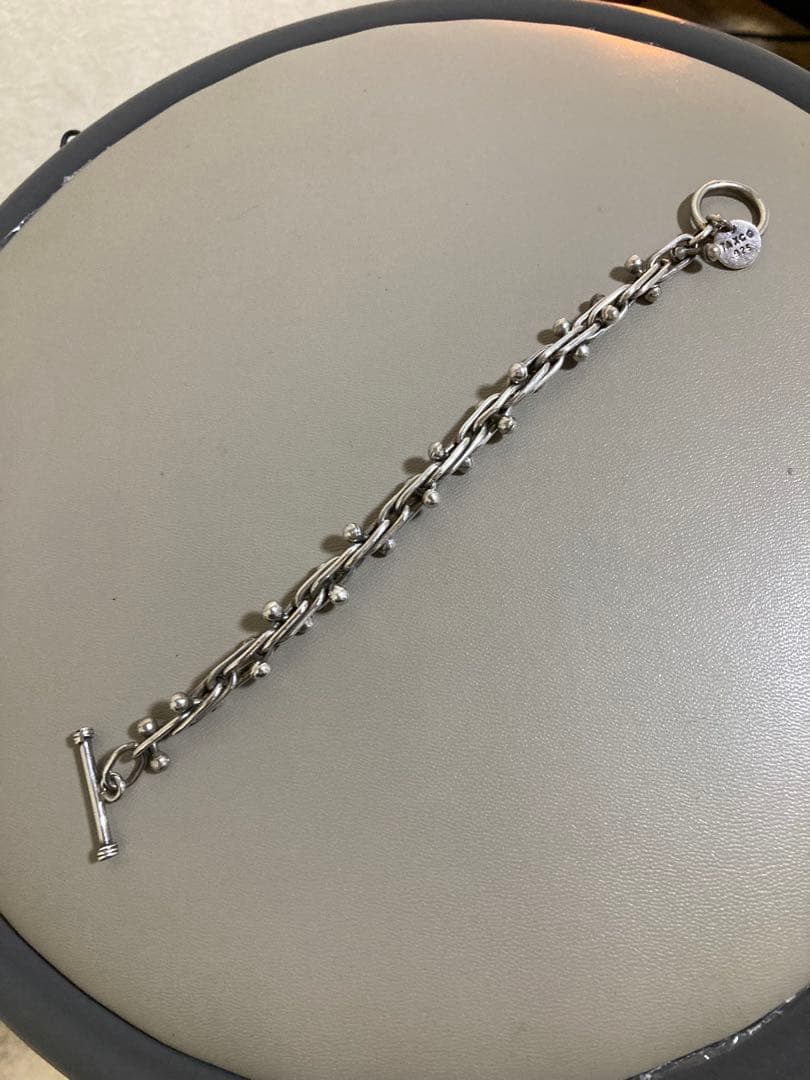 メキシカンジュエリー DNAブレスレット ガリトラップ型 シルバー925