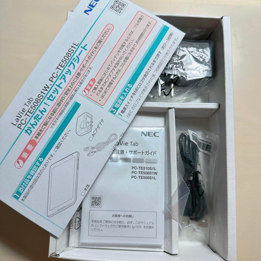 LaVie Tab ラヴィ タブレット Android ミッドナイトブルー