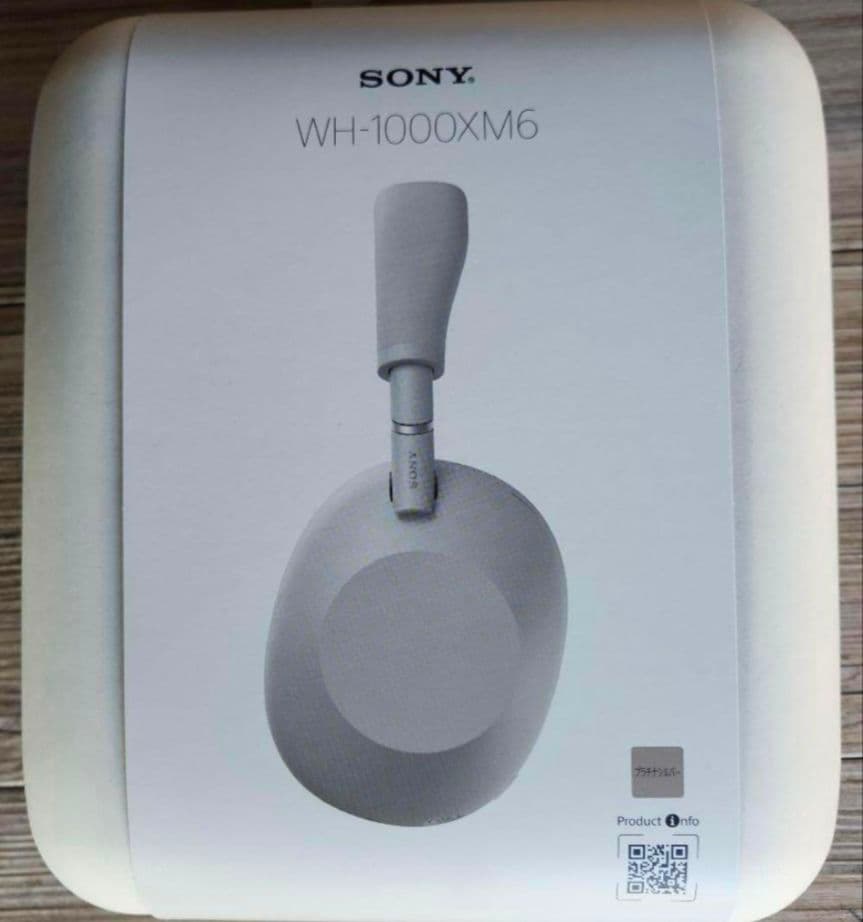 SONY WH-1000XM6 プラチナシルバー ワイヤレスヘッドホン