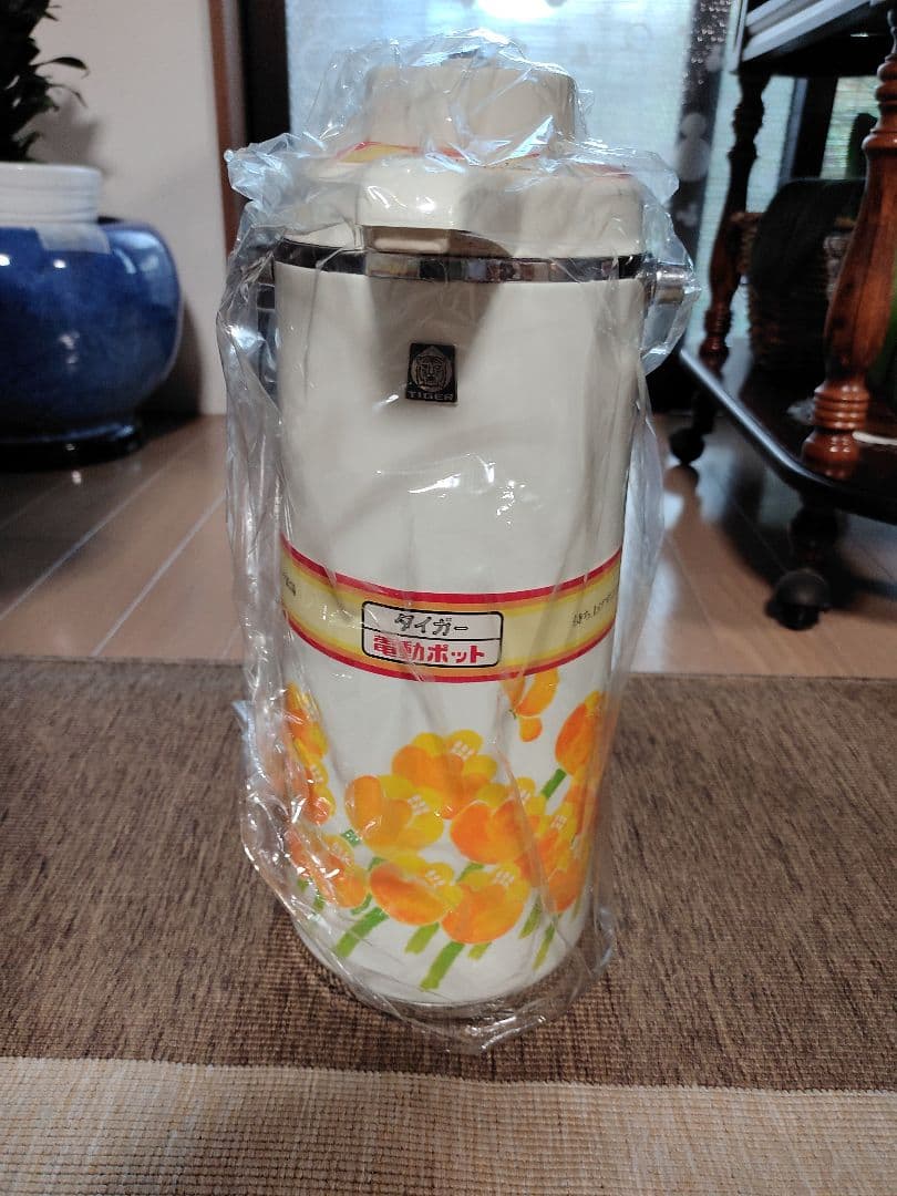 レトロ　タイガー電動ポット電池式