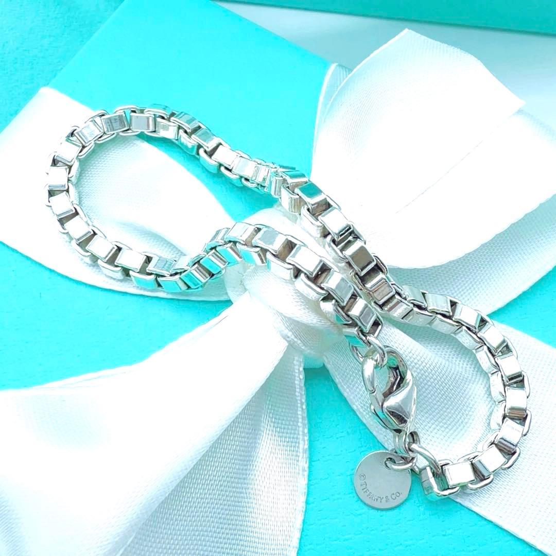 はるげ　美品✨Tiffanyティファニーブレスレットベネチアンブレスレット