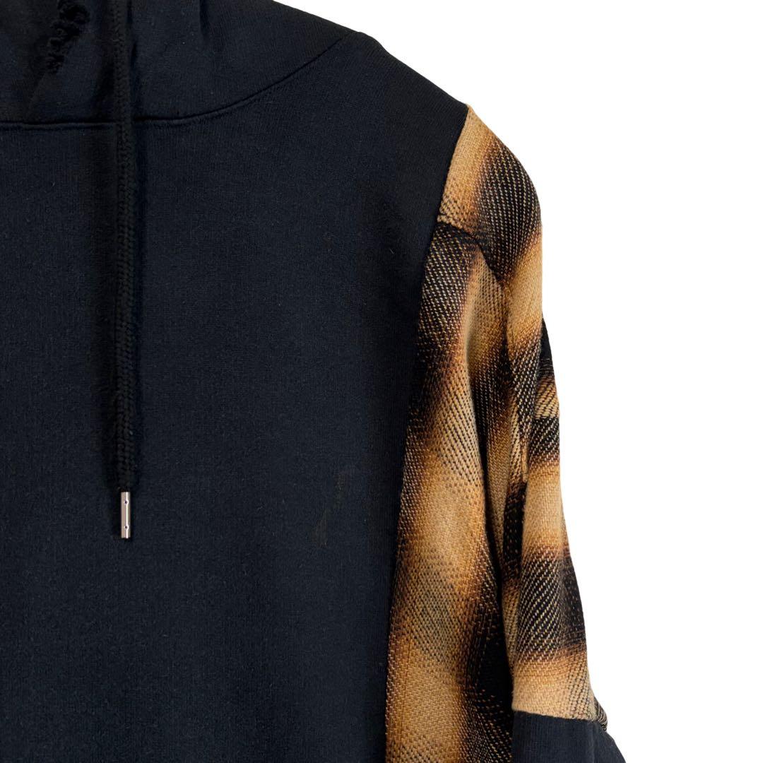 N-629 メゾンミハラヤスヒロ　グランジパーカー　ドッキング　50ダメージ加工