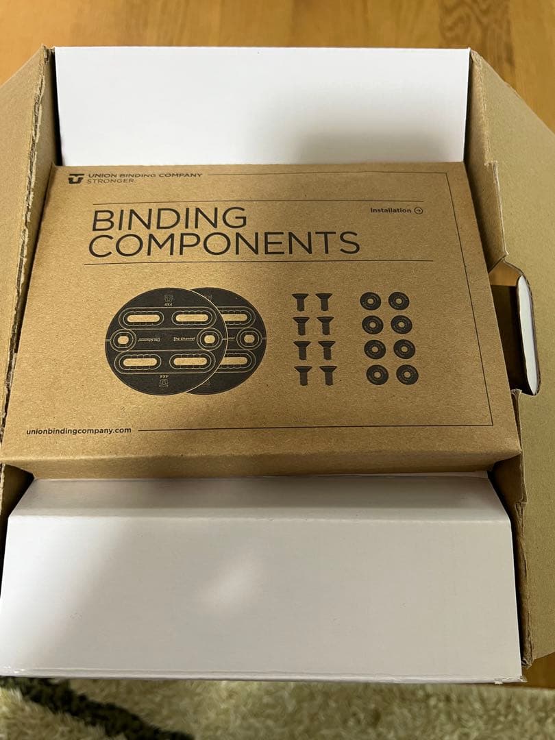 未使用品！UNION FORCE ビンディング M グリーン