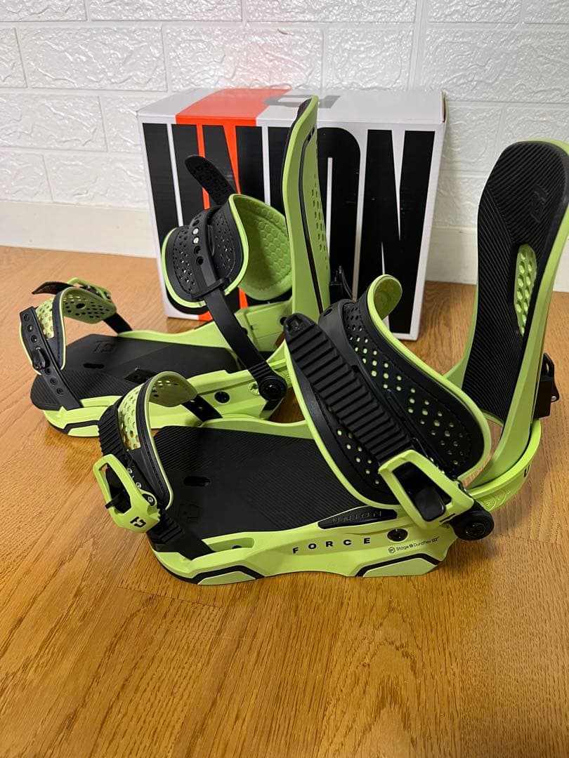 未使用品！UNION FORCE ビンディング M グリーン