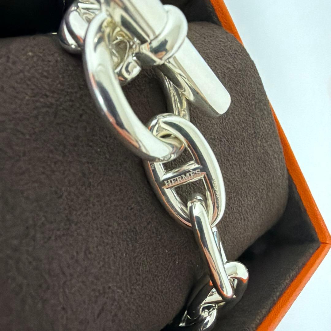 【新品未使用】GM15エルメス シェーヌダンクル ブレスレット　正規店購入　本物