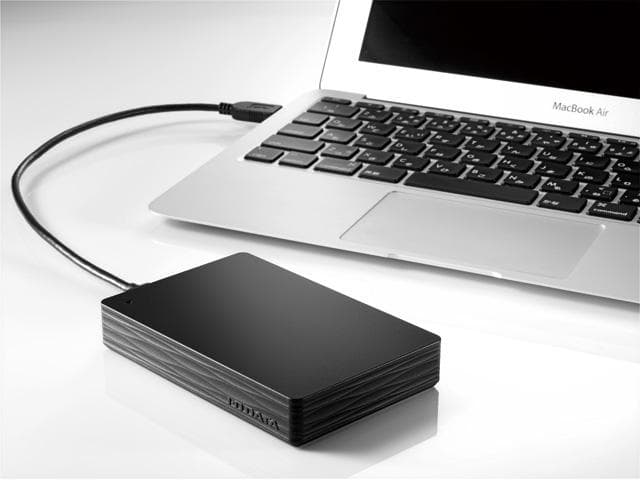 I-O DATA ポータブルハードディスク3TB「カクうす Lite」
