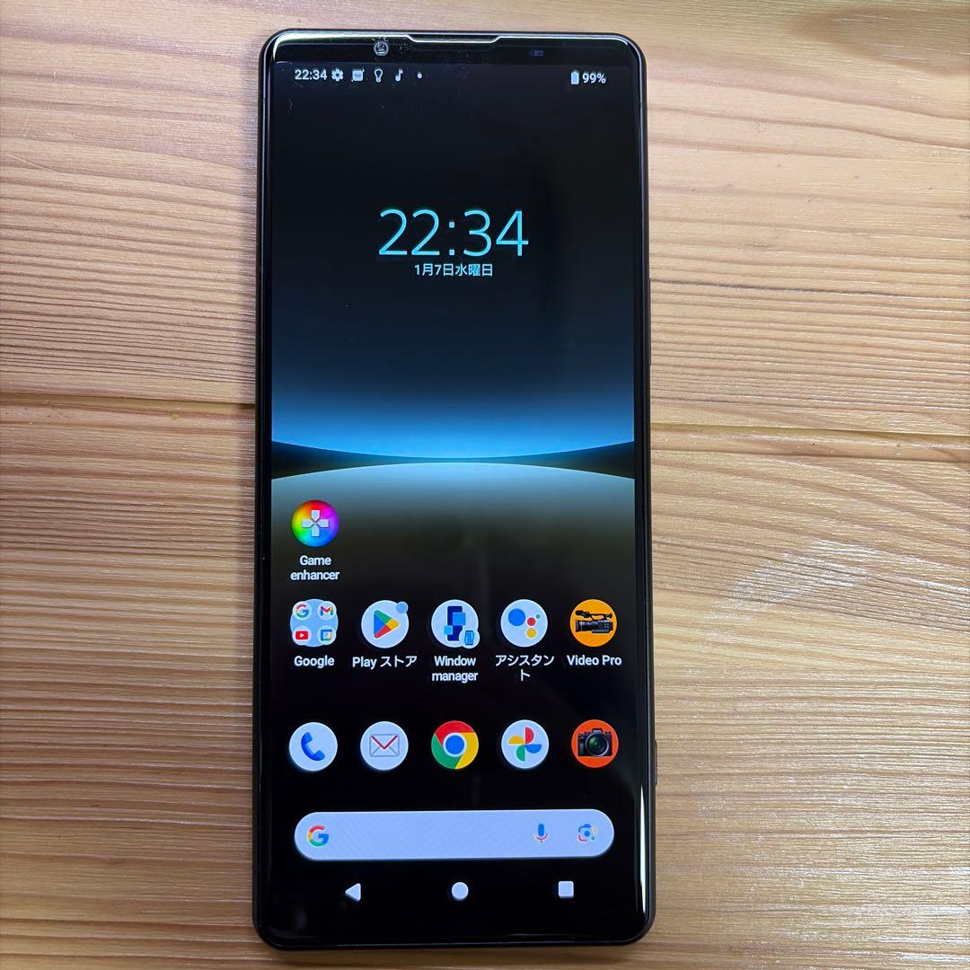 美品　SONY Xperia5iv SONY ブラック SO-54C 本体