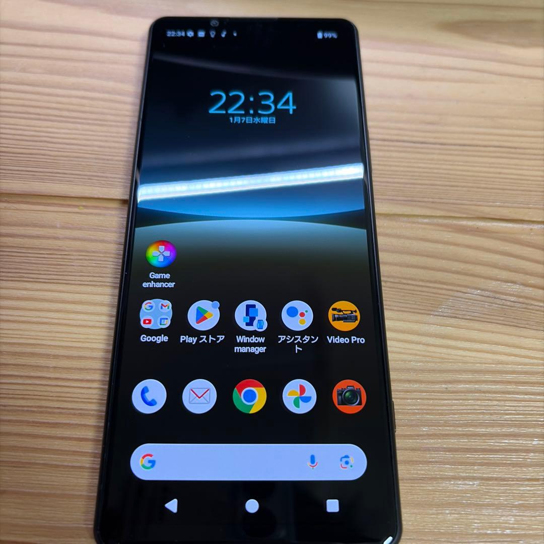 美品　SONY Xperia5iv SONY ブラック SO-54C 本体