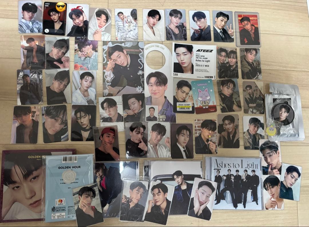 ATEEZ サン　トレカ＆CDセット