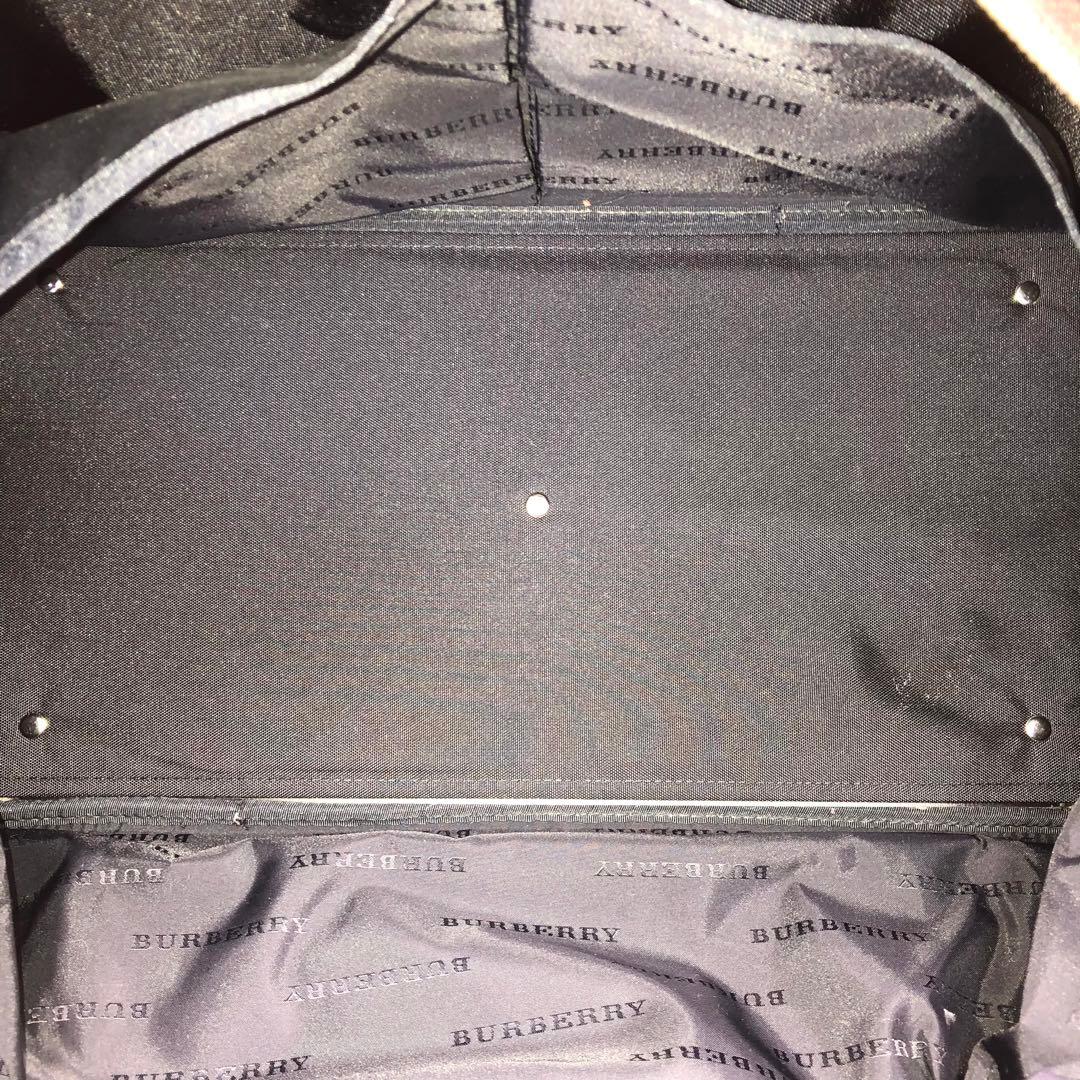 SG3785B バーバリー トートバッグ ハンドバッグ チェック柄 大きめサイズ