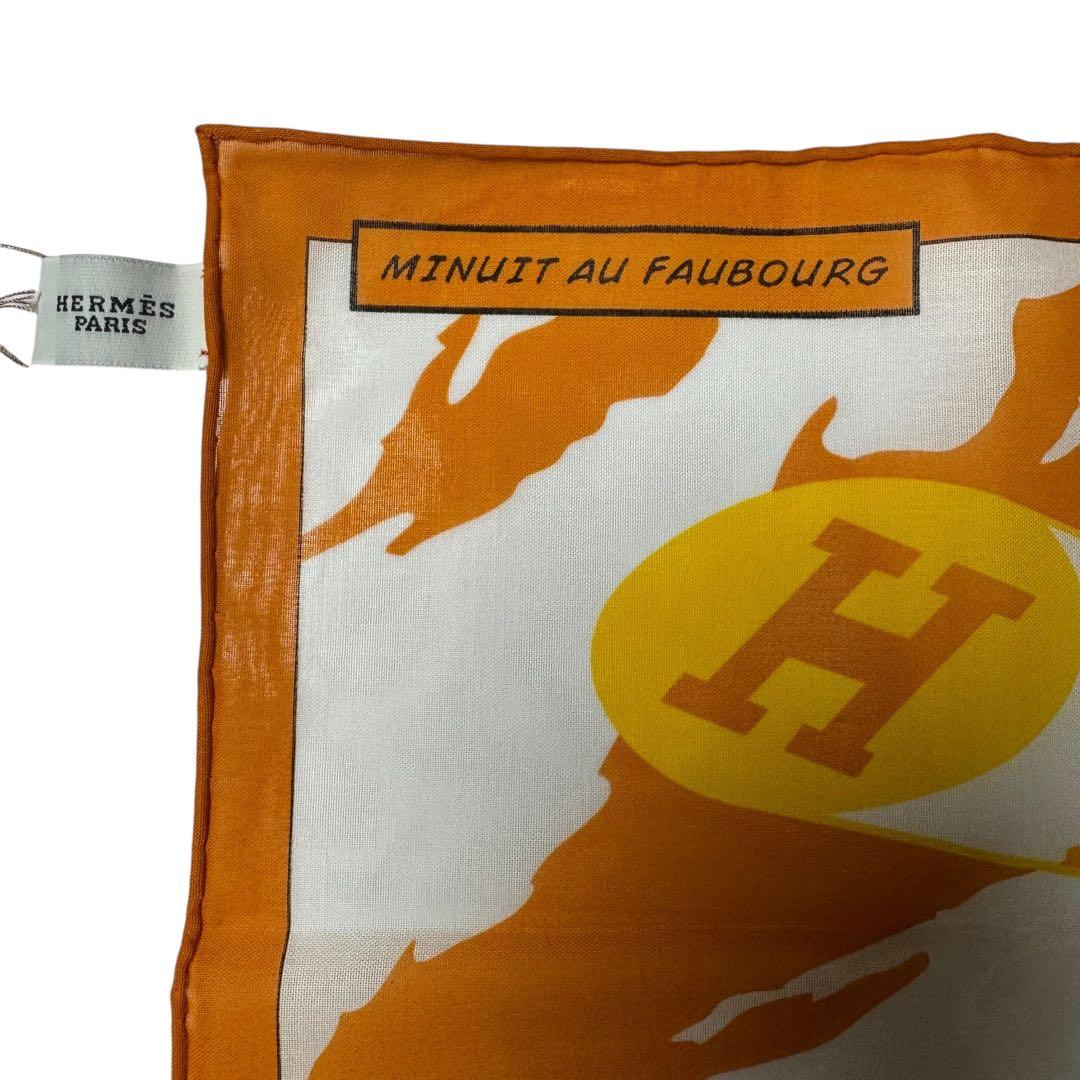 HERMES エルメス カレ40 未使用品 箱付 ハンカチ スカーフ