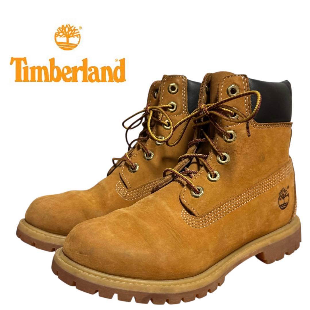 Timberland ブラウン ワークブーツ ハイカット