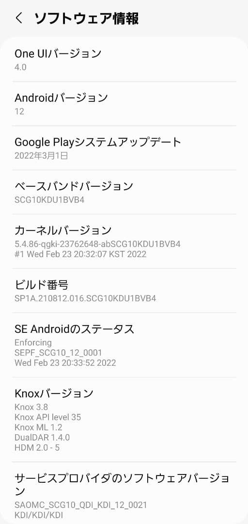 GalaxyS21+　ファントムシルバー