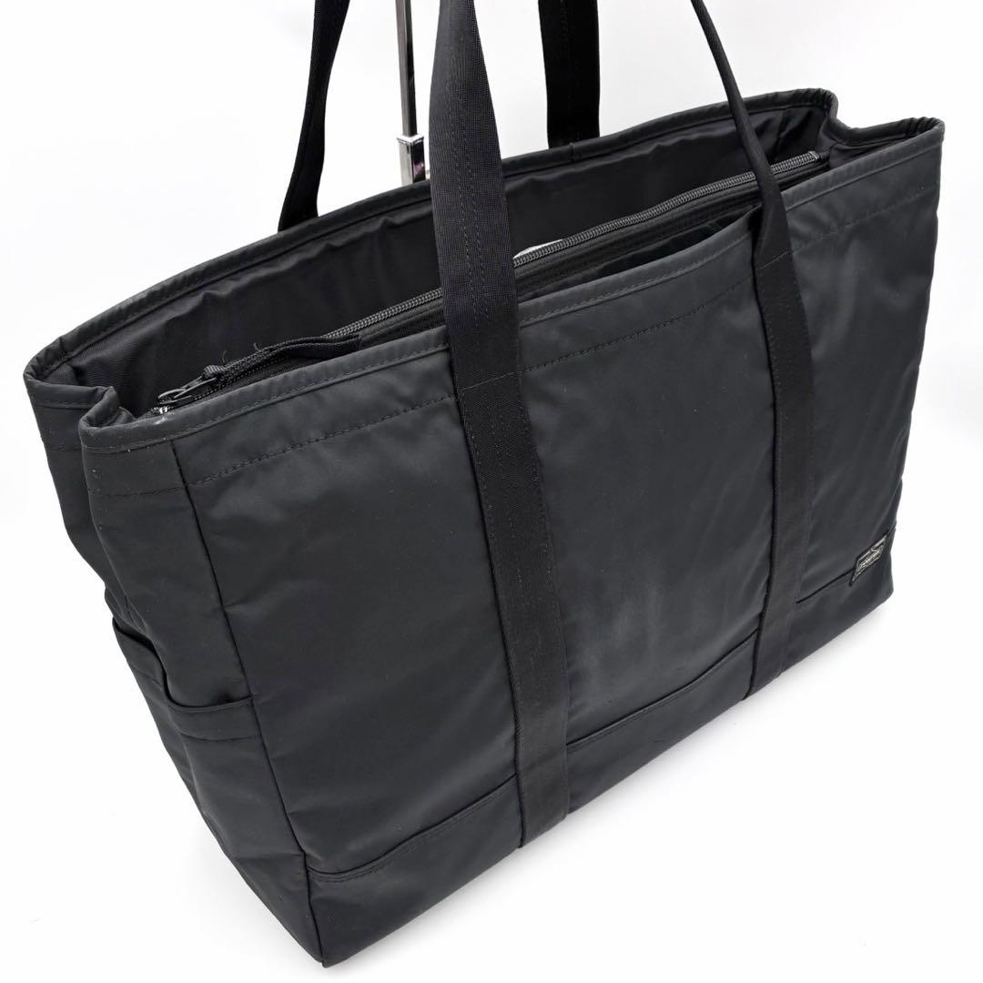ポーター ドライブ トートバッグ L ブラック ナイロン A4収納 自立 多機能