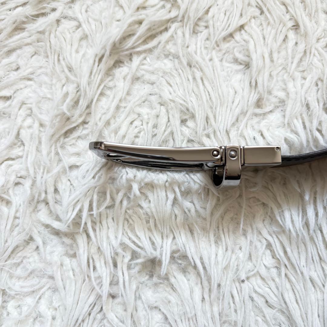 s*6様 未使用級　dunhill リバーシブル　本革ベルト　回転式　箱　保存袋