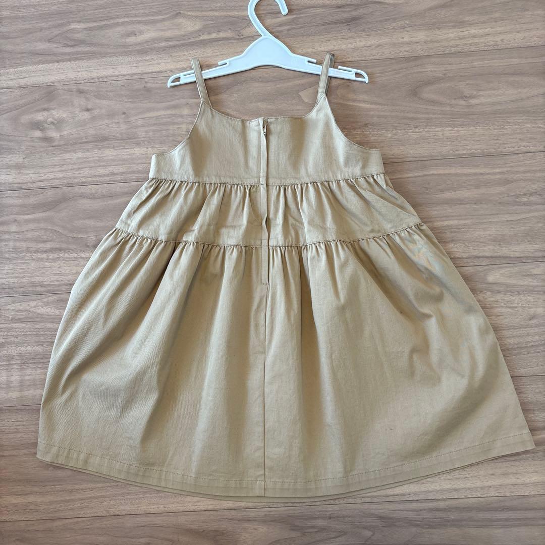 ファミリア　ティアード　キャミワンピース　110size