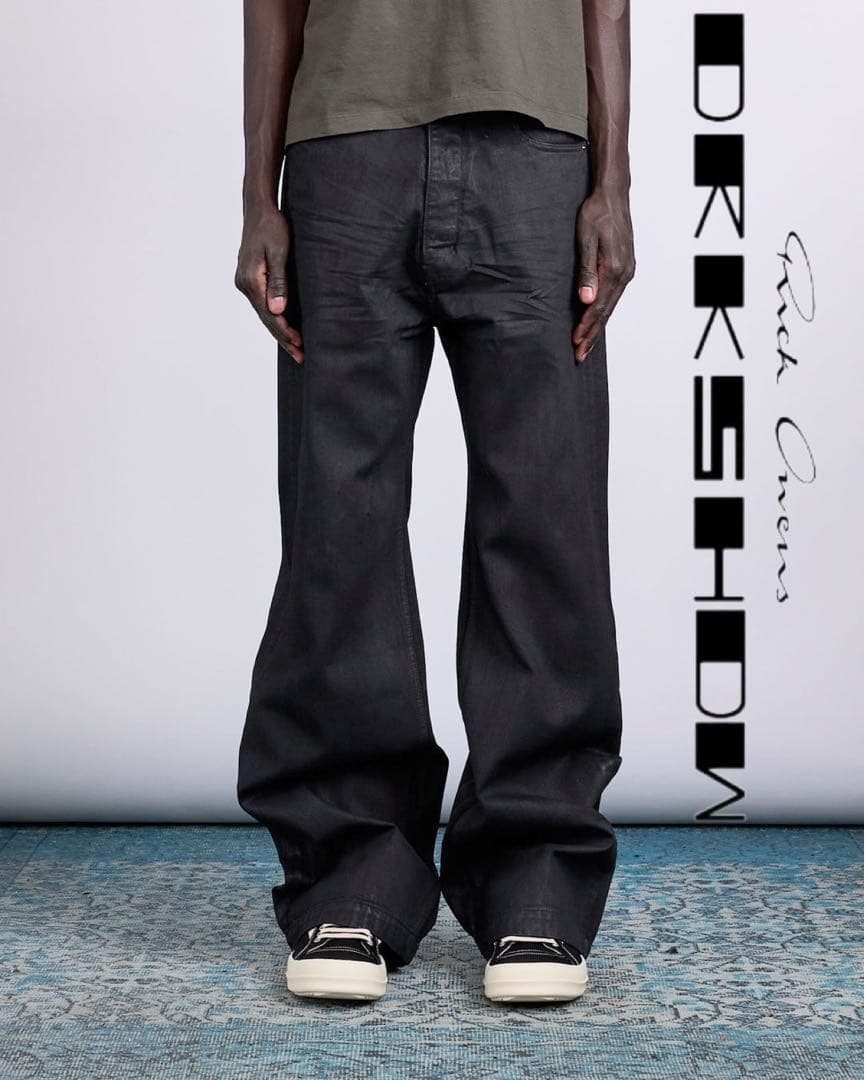 RICK OWENS DRKSHDW Geth Jeans コーティングデニム