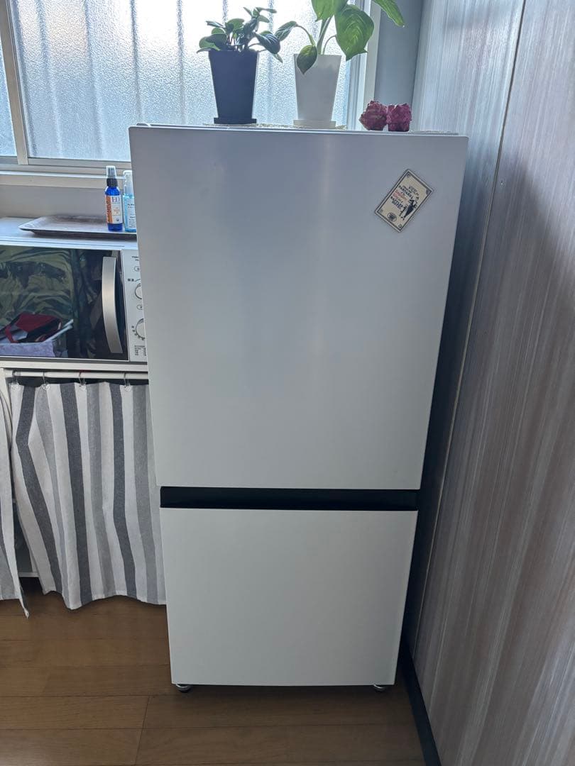 専用　訳あり　ホワイト冷蔵庫 上開きタイプ