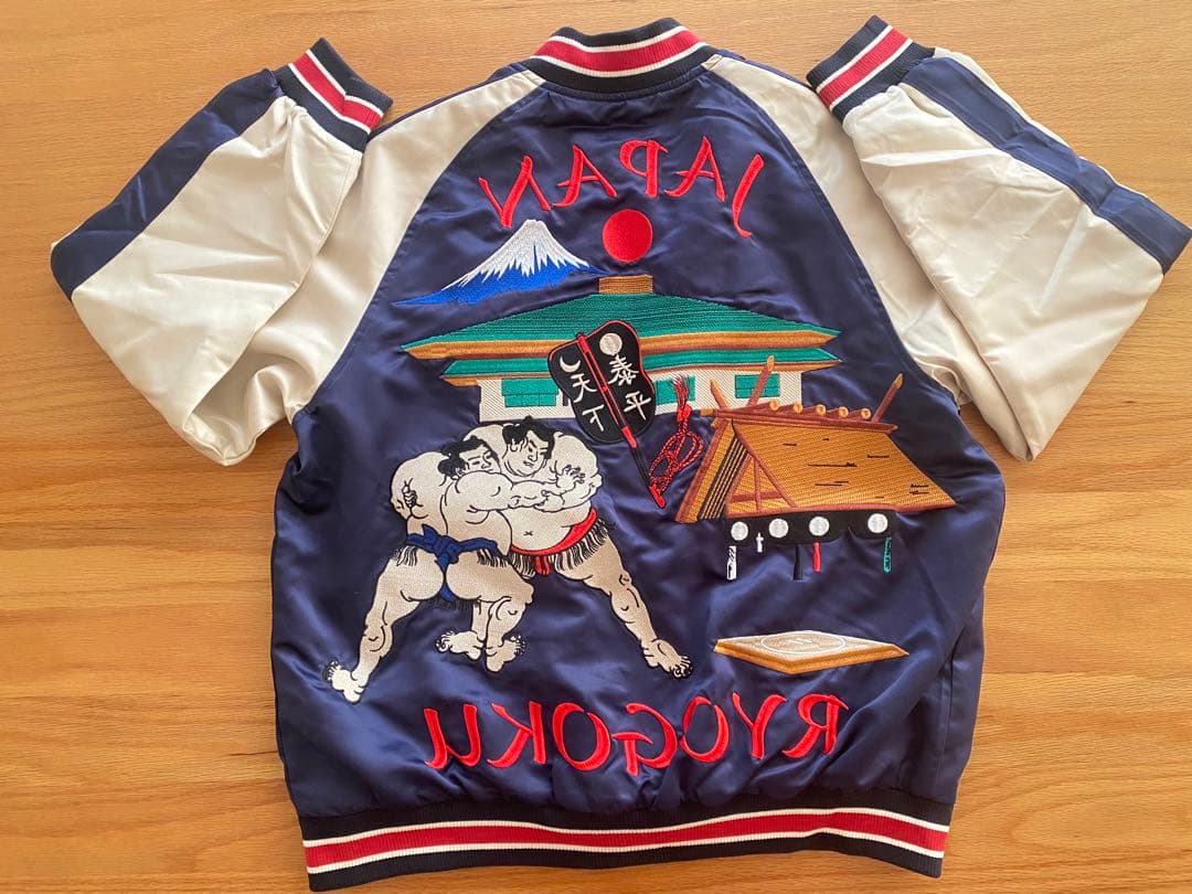 レア　訳あり　新品未使用タグ付き　ブリーズコラボ　スカジャンMサイズ