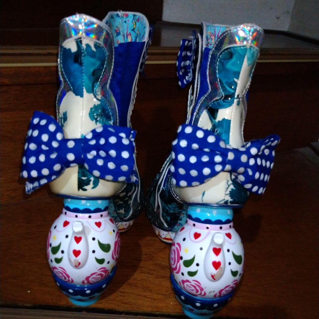 イレギュラーチョイス激レアカラフルリボン付きブーツサイズ39