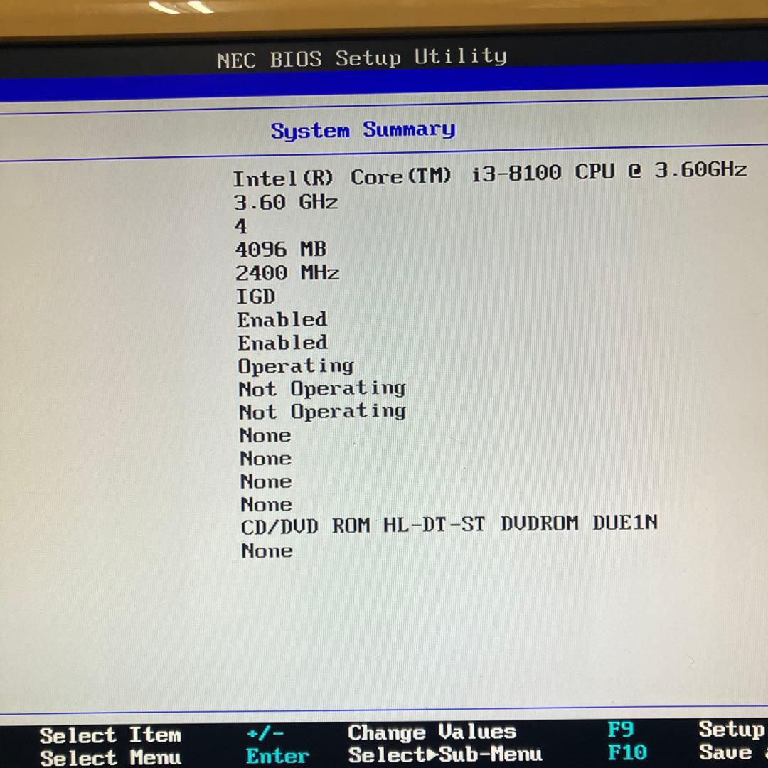 第8世代！Corei3！NEC Mate MKL36B-42台セットジャンク品！