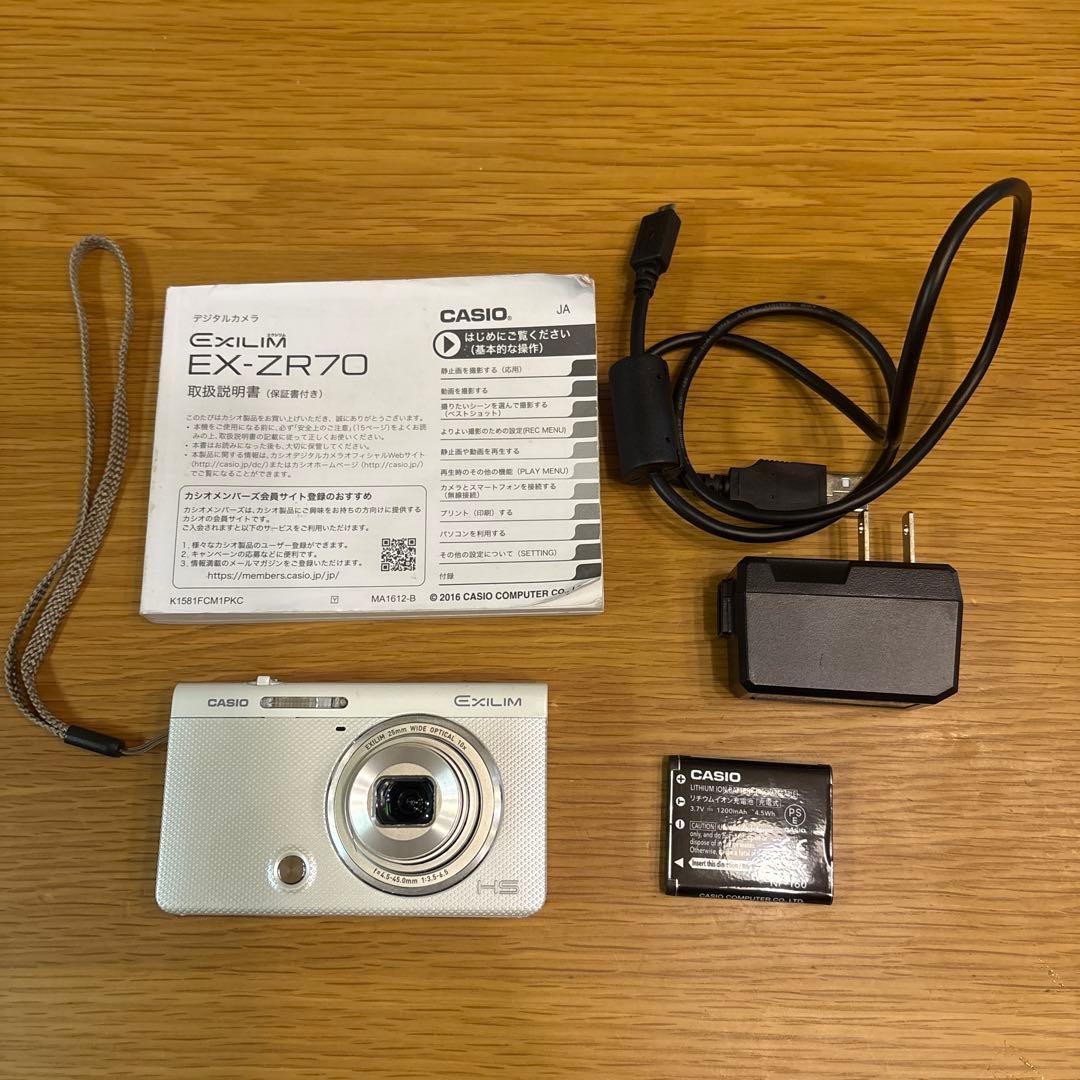 ★ジャンク特価★ カシオ CASIO EXILIM EX-ZR70