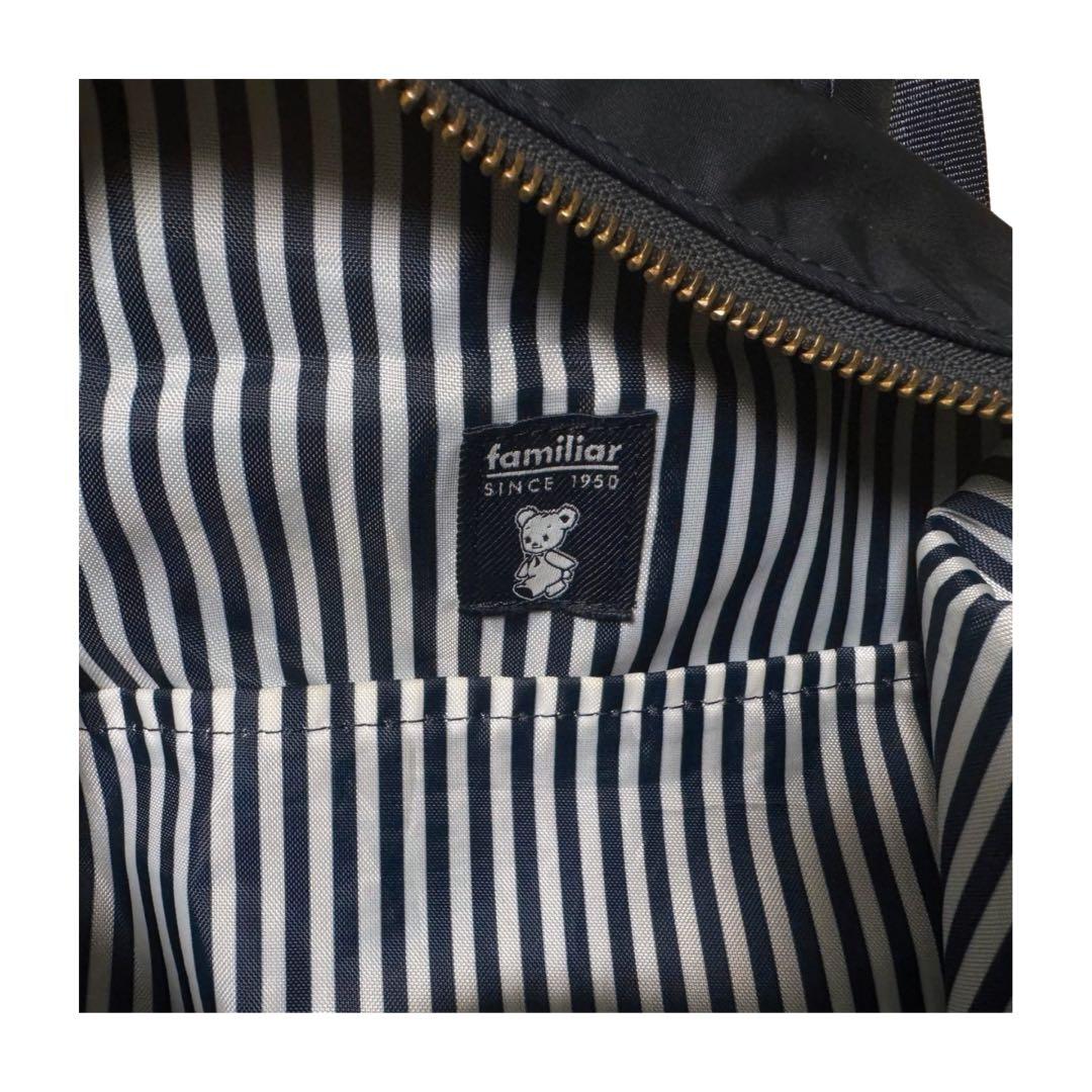 familiar マザーズリュック ネイビー トートバッグ ファミリア
