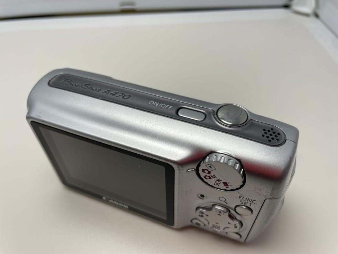 Canon PowerShot A470 PC1267 動作OK 現状品
