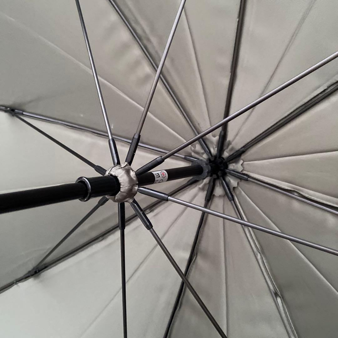 【皇室御用達】'80年代前原光榮商店 高級雨傘 中棒カーボン　モスグリーン