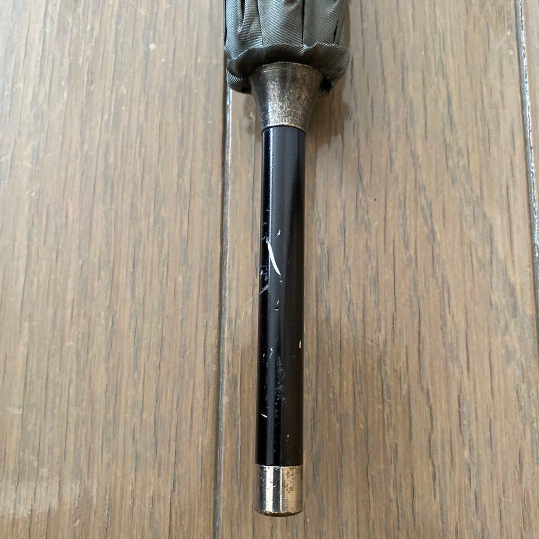 【皇室御用達】'80年代前原光榮商店 高級雨傘 中棒カーボン　モスグリーン