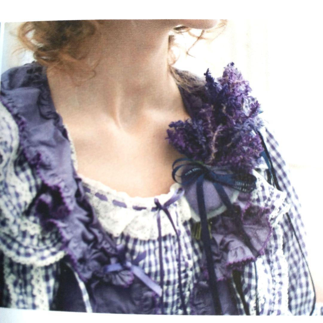 ピンクハウス　コサージュ　ラベンダー　２０２３春