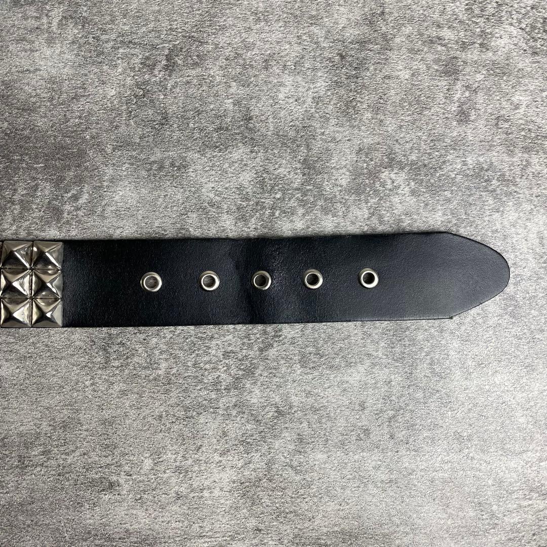 服*離様 WENDY'S スタッズ ベルト 3連 イングランド製 割引不可